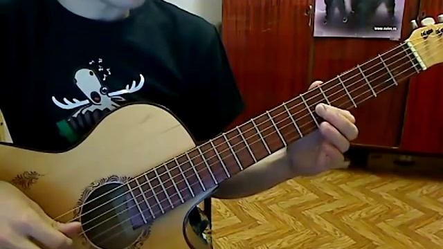 Как играть Пираты карибского моря на гитаре, видеоурок смотреть онлайн