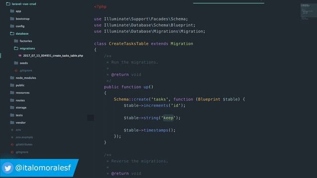 2 - Controllers, Router, Views, Database para iniciar el CRUD con LARAVEL y VUE | Rimorsoft Online смотреть онлайн