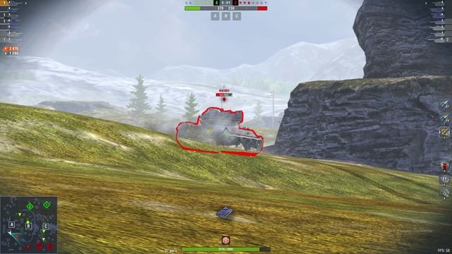 4700 урона на Chieftain Mk.6