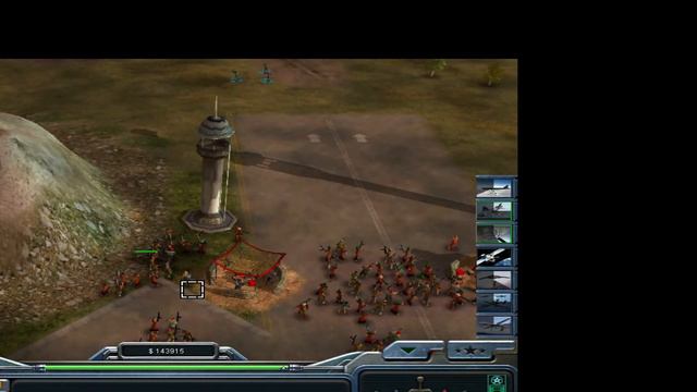Command & Conquer - Generals Zero Hour - (USA Laser vs GLA & China Tank) - EXTRA HARD смотреть онлайн