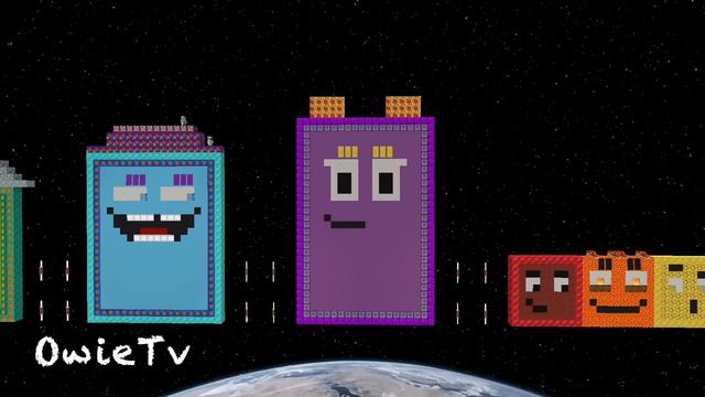 Counting by 70s Song Numberblocks Minecraft | Skip Counting by 70 | Math Songs for Kids смотреть онлайн