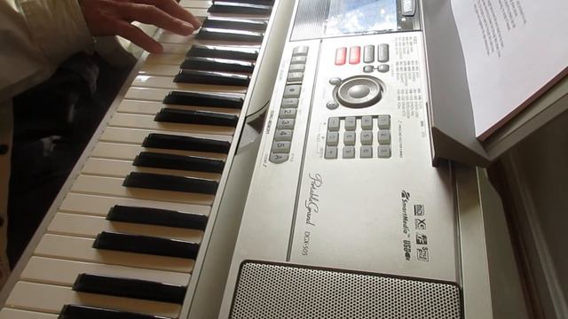 Wildwood Flower. Yamaha DGX-505 Digital Piano.  Instrumental.