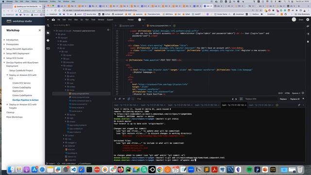 DevOps Mentorship Program - Week 23 - Building DevOps Blue/Green pipeline with Amazon ECS - Part V смотреть онлайн