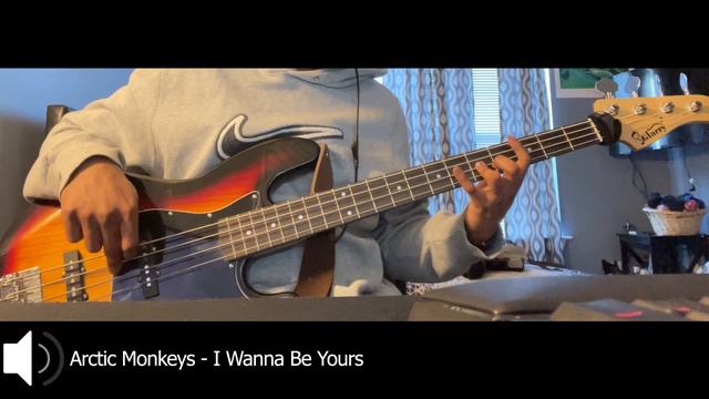 Arctic Monkeys - I Wanna Be Yours Bass Cover смотреть онлайн
