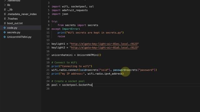 How to Control Elgato Key Light Using the ATMegaZero ESP32-S2 & CircuitPython смотреть онлайн