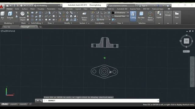 AutoCAD Mechanical 2D Drawing #autocadtutorial #shortsvideo #autocad3d смотреть онлайн