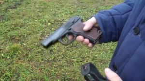 Охолощенный пистолет Макаров-СО (Курс-С) - Обзор со стрельбой