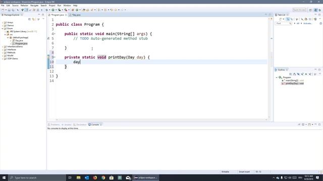 20# [arabic] - OOP Enum in java || التعداد في الجافا смотреть онлайн