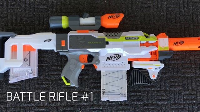 Nerf Modulus Stryfe Combos | (2018) Loadouts Episode #2