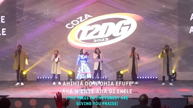 Minister Esther Oji Live Performance at the COZA 12DG 2023 смотреть онлайн