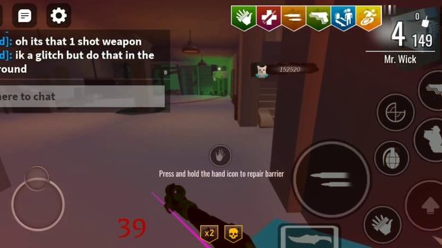 Mr. Wick vs Michael's Panzer - Roblox Michael's Zombies смотреть онлайн