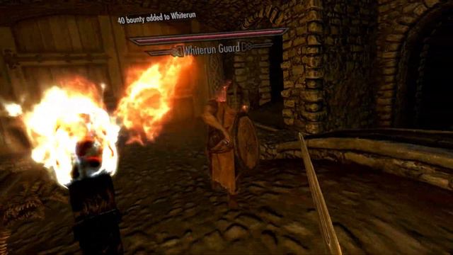 Skyrim VR Его вела дорога приключений, но я прострелил ему колено смотреть онлайн