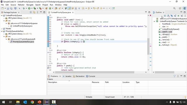Lecture #14: Priority Queues and Comparable Objects смотреть онлайн