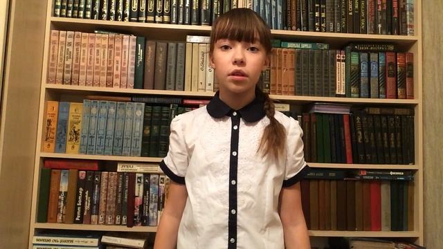 Назарчук Алла читает произведение "Предчувствие (Моя любовь-палящий полдень Явы)" В.Я.Брюсов смотреть онлайн