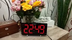 Радиоприемник с функцией будильник H-RCL246