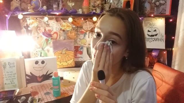 2 простых макияжа на хэллоуин | самый лёгкий макияж в мире смотреть онлайн