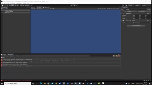 Unity: Fix IntelliSense and Error Checking in Visual Studio смотреть онлайн