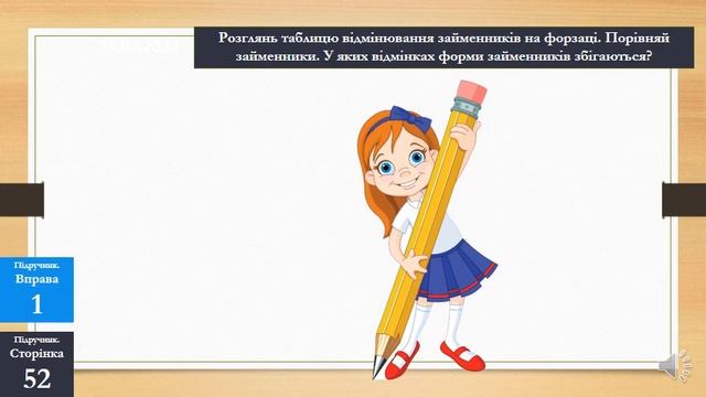 Відмінювання займенників смотреть онлайн
