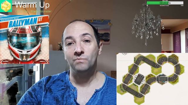 Rallyman GT - [Brettspiel] [Live] [Let's Play] - Championship - Warm Up 4 смотреть онлайн
