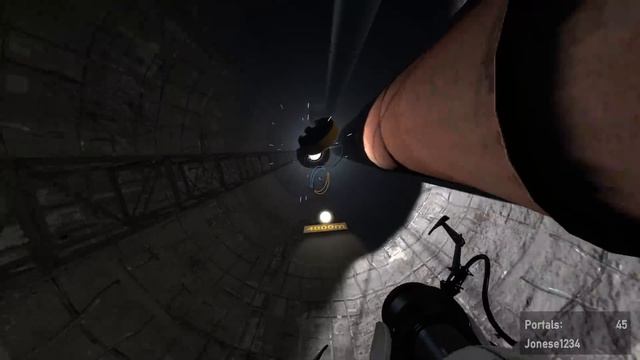 Portal 2 Done With 100 Portals In 1:15:39 - Least Portals Speedrun