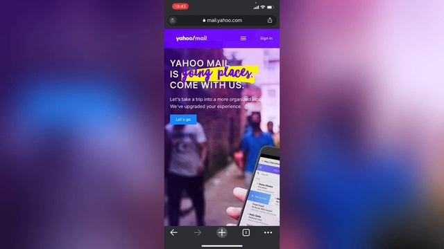 How To Login Yahoo Mail In IPhone | Sign In Yahoo Mail | Yahoo Mail Account Login IOS