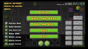 Как залезть на стену?В Geometry Dash туториал