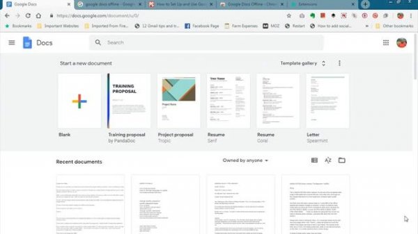 Google Docs Offline Explained!