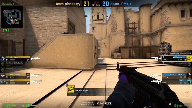 CS:GO - S1MPLE vs DRAKEN FPL HELL (OVER 70 FRAGS BOTH) смотреть онлайн