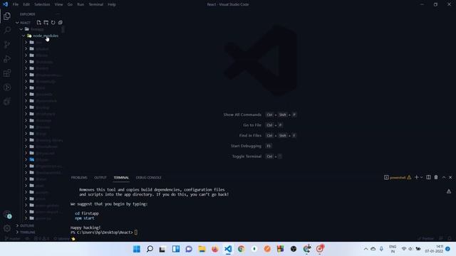 ReactJS Environment Setup & Creating First ReactJS App | React - The Complete Guide | Lecture 2 смотреть онлайн