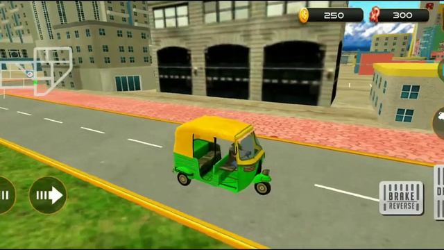City Tuk Tuk Simulator Game - Taxi Auto Rickshaw Game - Android Gameplay смотреть онлайн