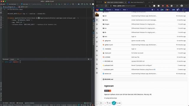Firebase App Distribution Android in GitLab CI смотреть онлайн