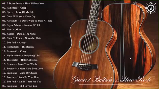 #acousticrock #rockballads #slowrockAcoustic Rock | Greatest Ballads & Slow Rock Songs 80s - 90s