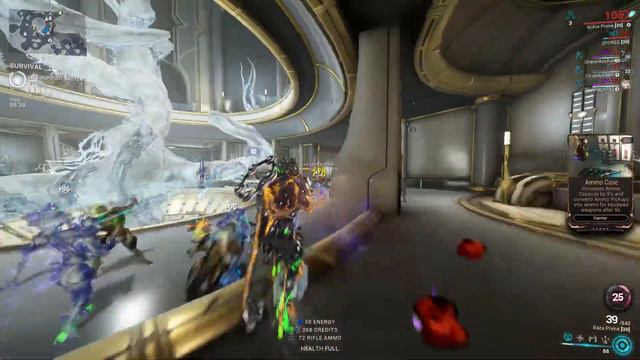 Warframe///Nidus Prime Gameplay!///10 Minute MOT Survival Run! смотреть онлайн