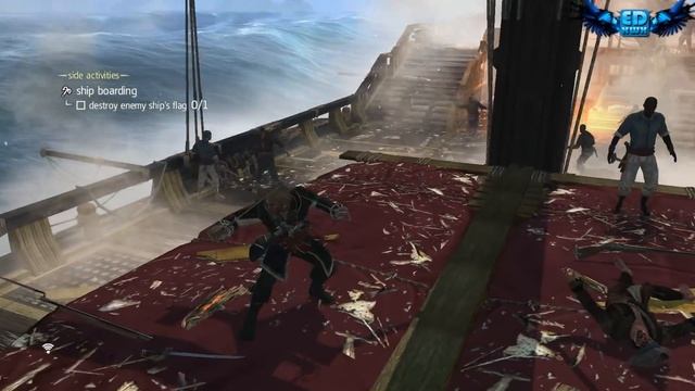 Assassin's Creed 4 Level 60 Man O' War Pirate Hunters смотреть онлайн