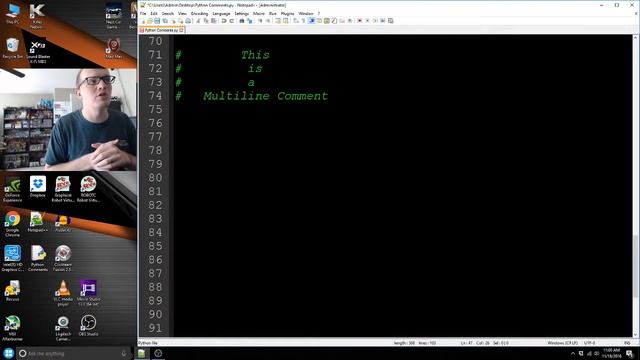Python Comments 101 смотреть онлайн