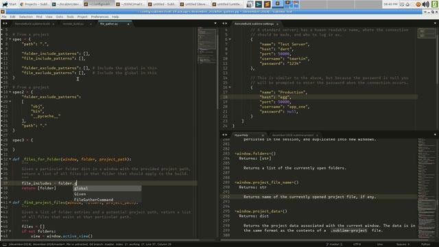 Sublime Text Devember: [DV18-13] Devember Day 13: Gathering Files смотреть онлайн