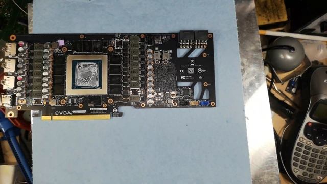 EVGA 3080 XC3 Ultra Gaming impromptu board repair / board reference смотреть онлайн