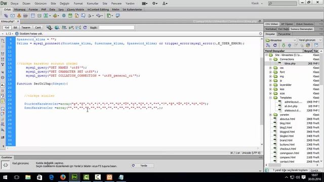 053- Seo URL Fonksyonu Yazıyoruz смотреть онлайн
