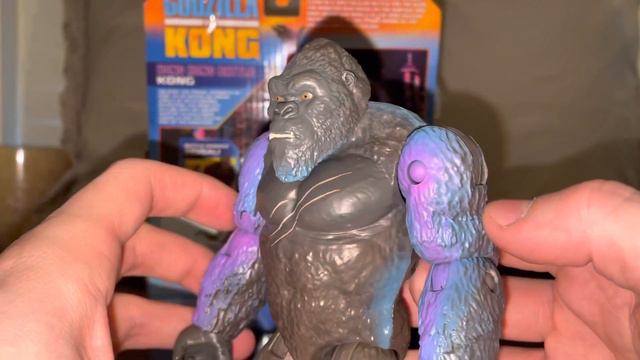 Godzilla vs Kong Playmates Hong Kong battle Kong action figure review смотреть онлайн