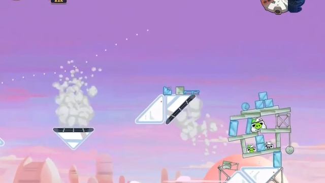 Angry Birds Star Wars 4-10 Cloud City Millennium Falcon Gold Medal смотреть онлайн