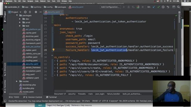 4 - API PLATFORM - SYMFONY 5 (JWT - Installation et mise en place ) смотреть онлайн