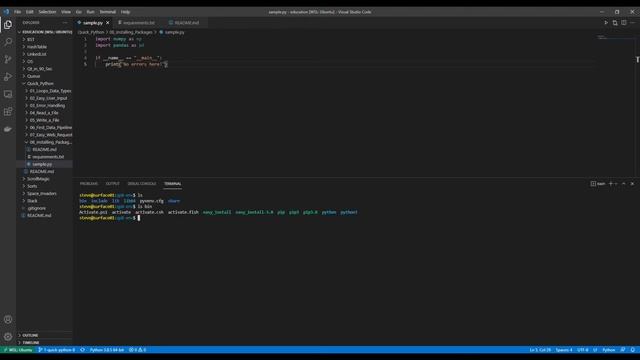 Quick Python 8: Virtual Environments смотреть онлайн