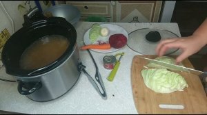 Борщ в медленноварке