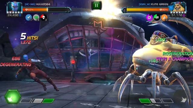 Mcoc Nebula vs. Mojo node 31 season 41 war 10 смотреть онлайн