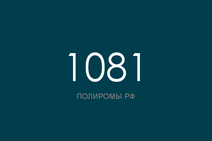 ПОЛИРОМ номер 1081 смотреть онлайн