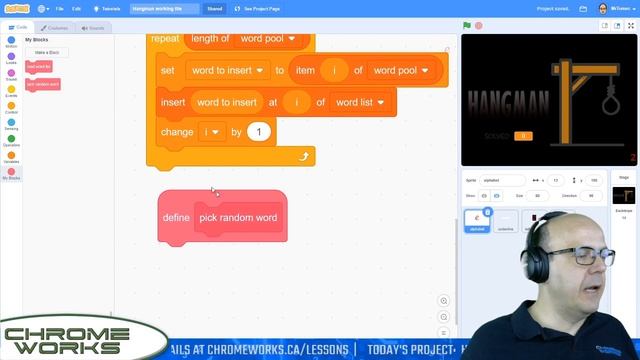 Code a Hangman Game In Scratch (Part 1) смотреть онлайн