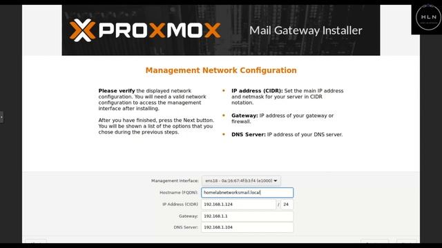 Proxmox Install: Mail Gateway in Virtual Machine (Mail Server) смотреть онлайн