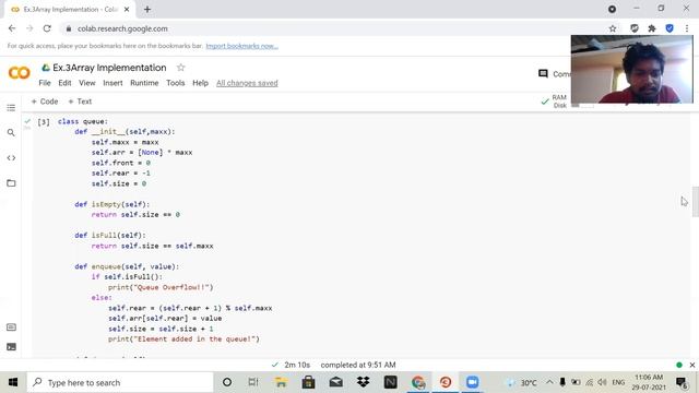 Experiment 3 Array Implementation Of Queue ADT смотреть онлайн