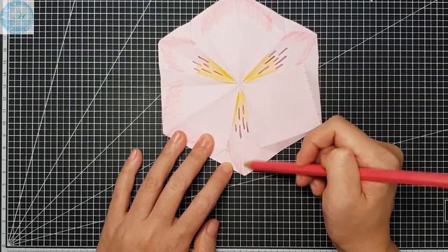 알스트로에메리아접기 - Paper Alstroemeria - 꽃접기 ( Flower )- Paper Folding - 종이접기 折纸 Origami оригами أوريغامي
