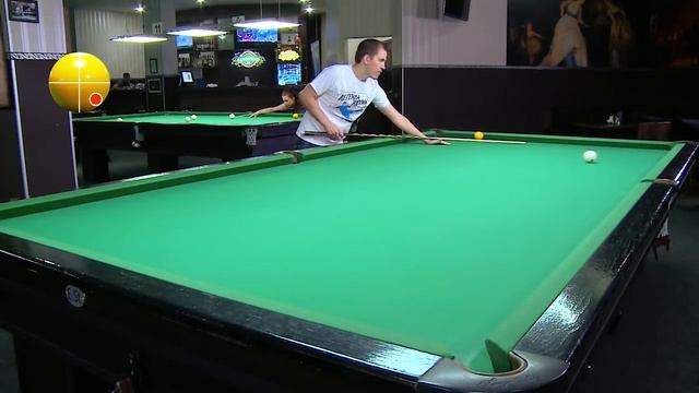 Уроки бильярда с Сергеем Бауровым и Евгением Сталевым. Московская пирамида. Урок 5 смотреть онлайн